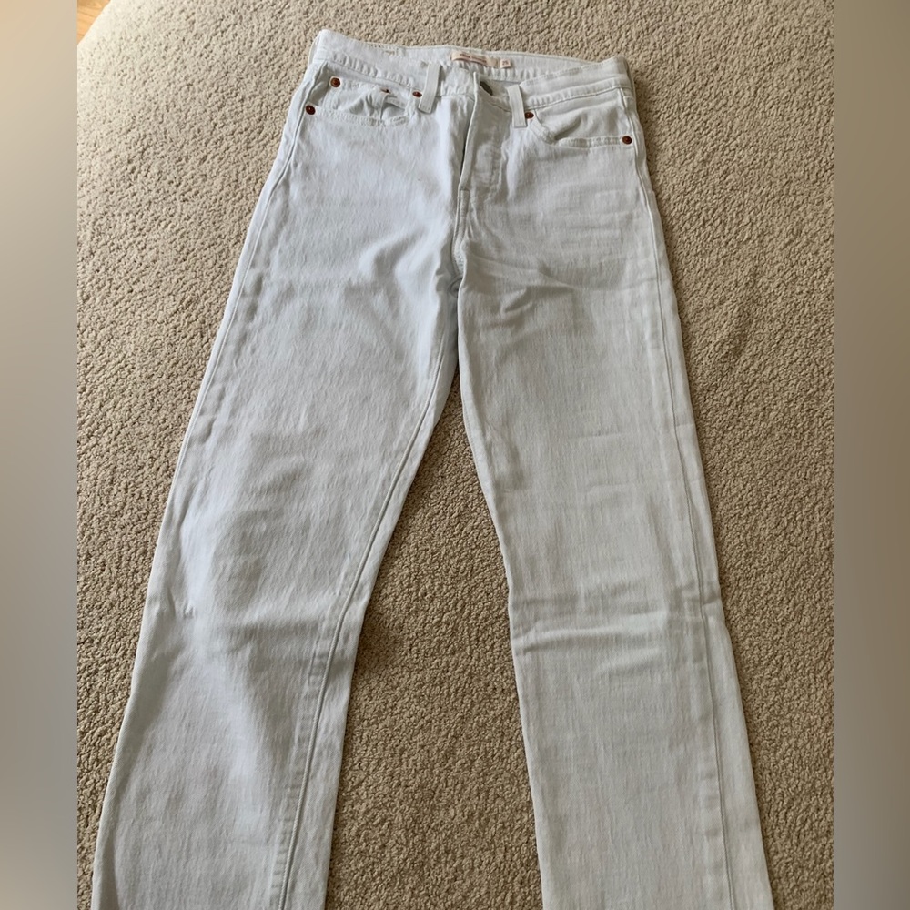 W Levis Wedgie Straight Leg Jeans
